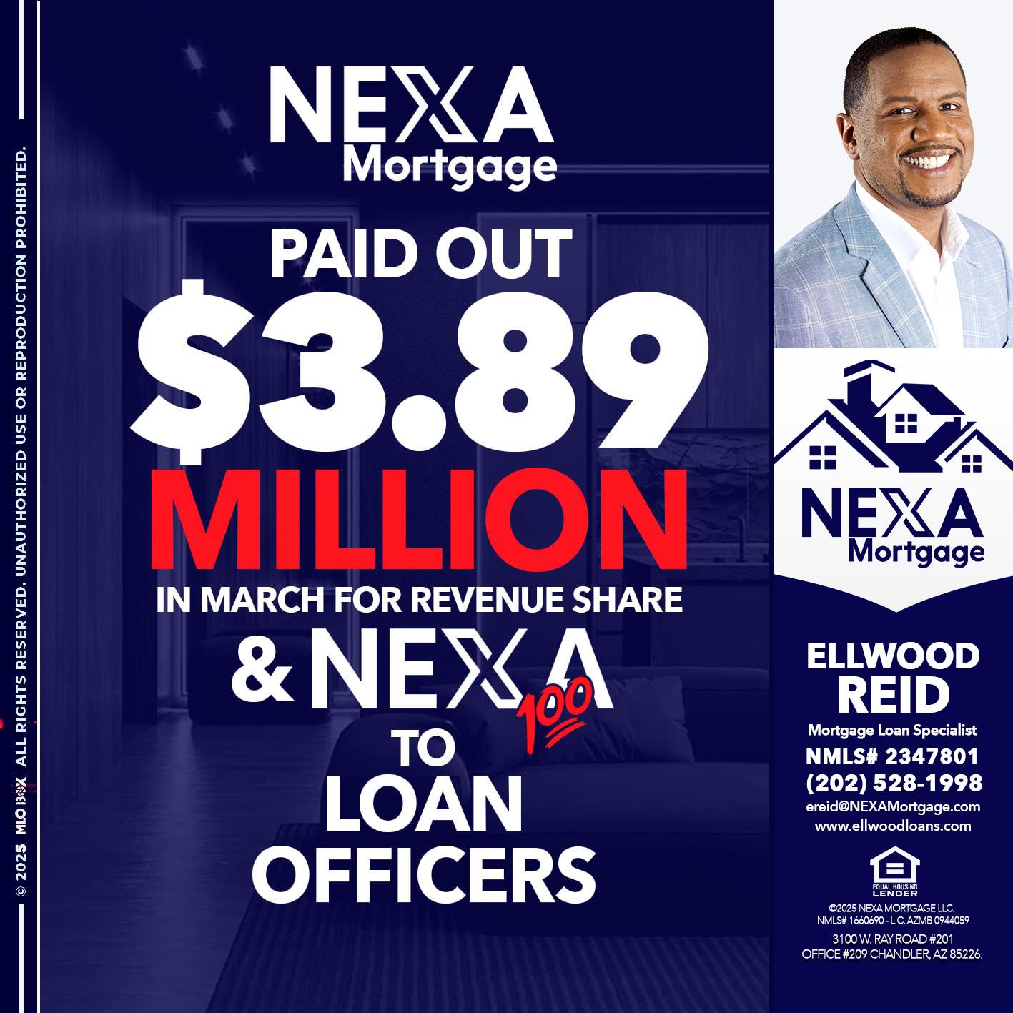 NEXA PAID OUT - Ellwood Reid -Mortgage Loan specialist