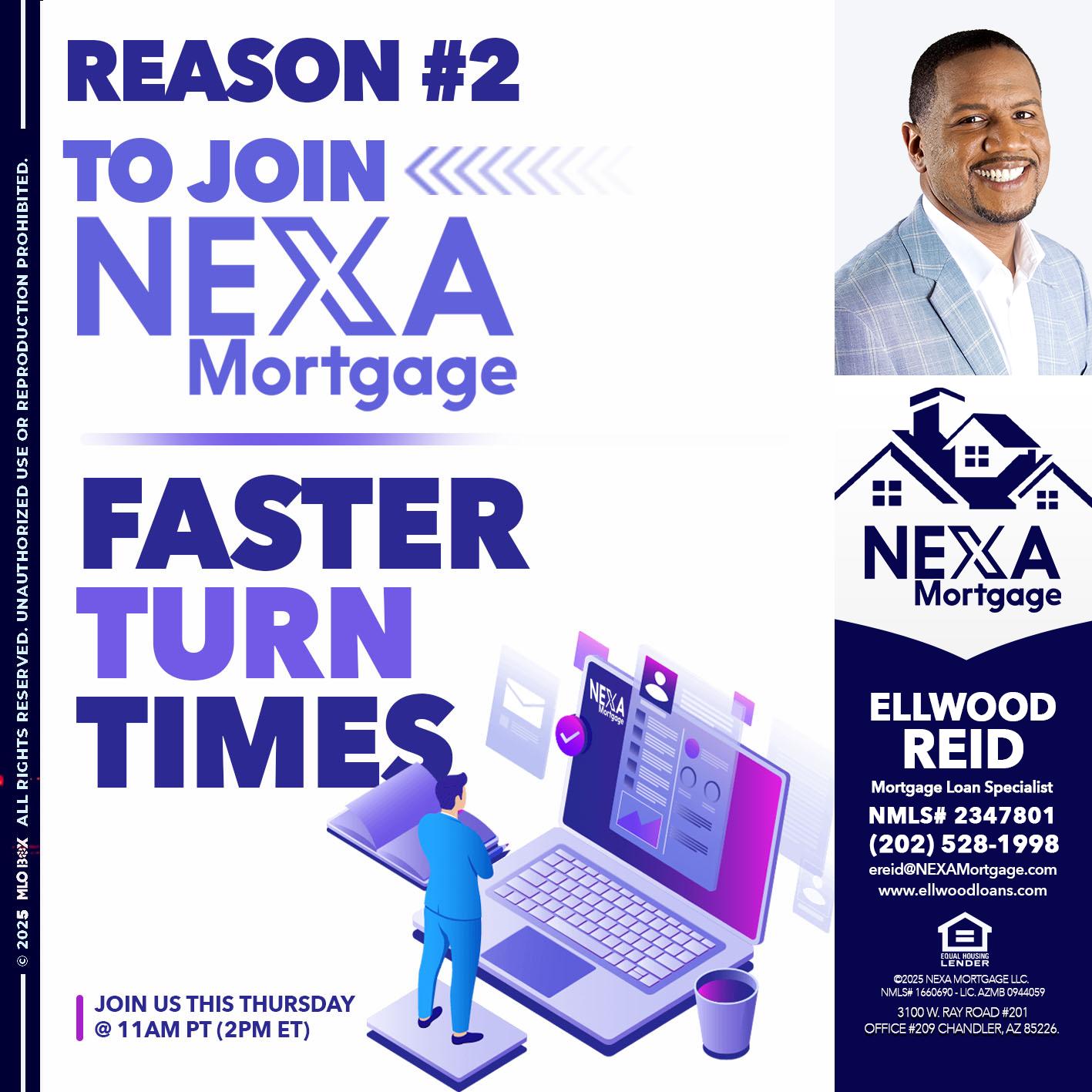 REASON 2 - Ellwood Reid -Mortgage Loan specialist