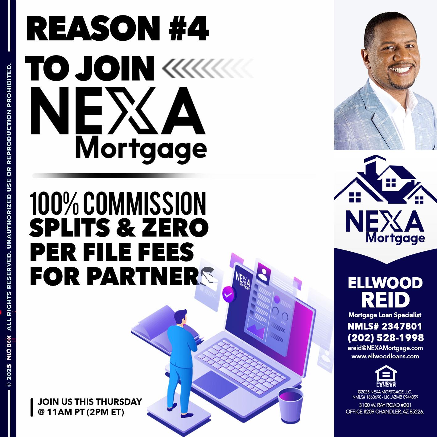 REASON 4 - Ellwood Reid -Mortgage Loan specialist