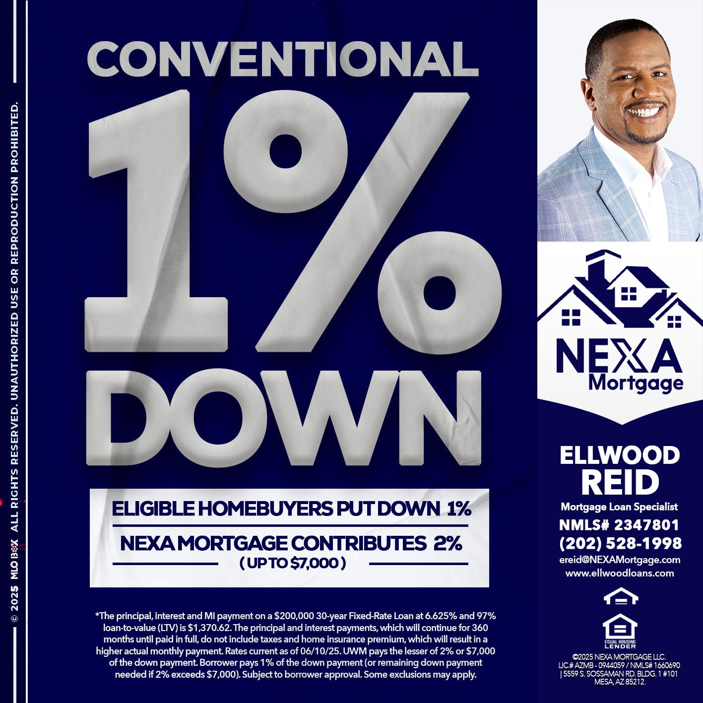 CONVENTIONAL - Ellwood Reid -Mortgage Loan specialist
