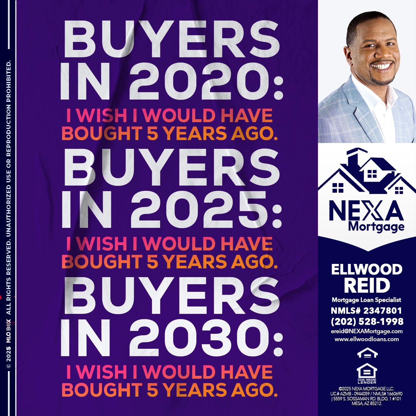 BUYERS IN 2020 - Ellwood Reid -Mortgage Loan specialist