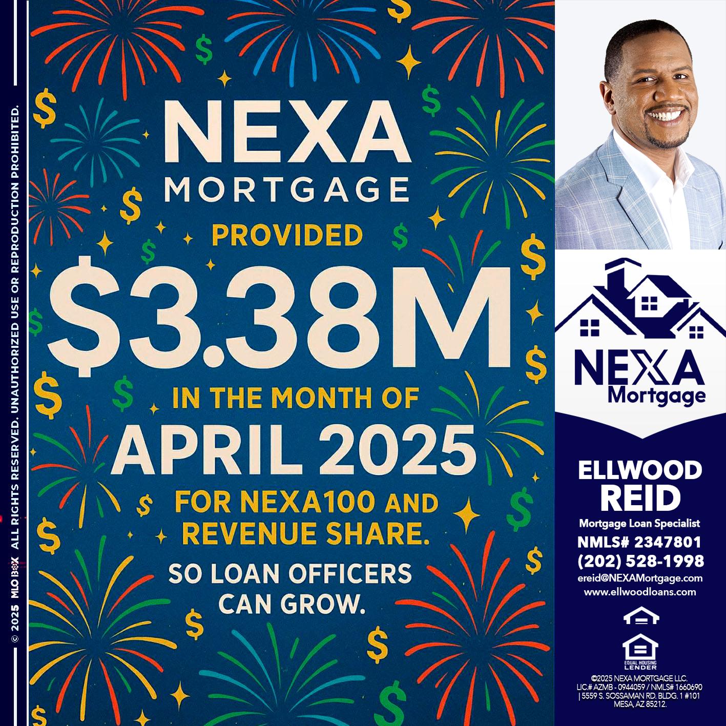 $3.38M - Ellwood Reid -Mortgage Loan specialist