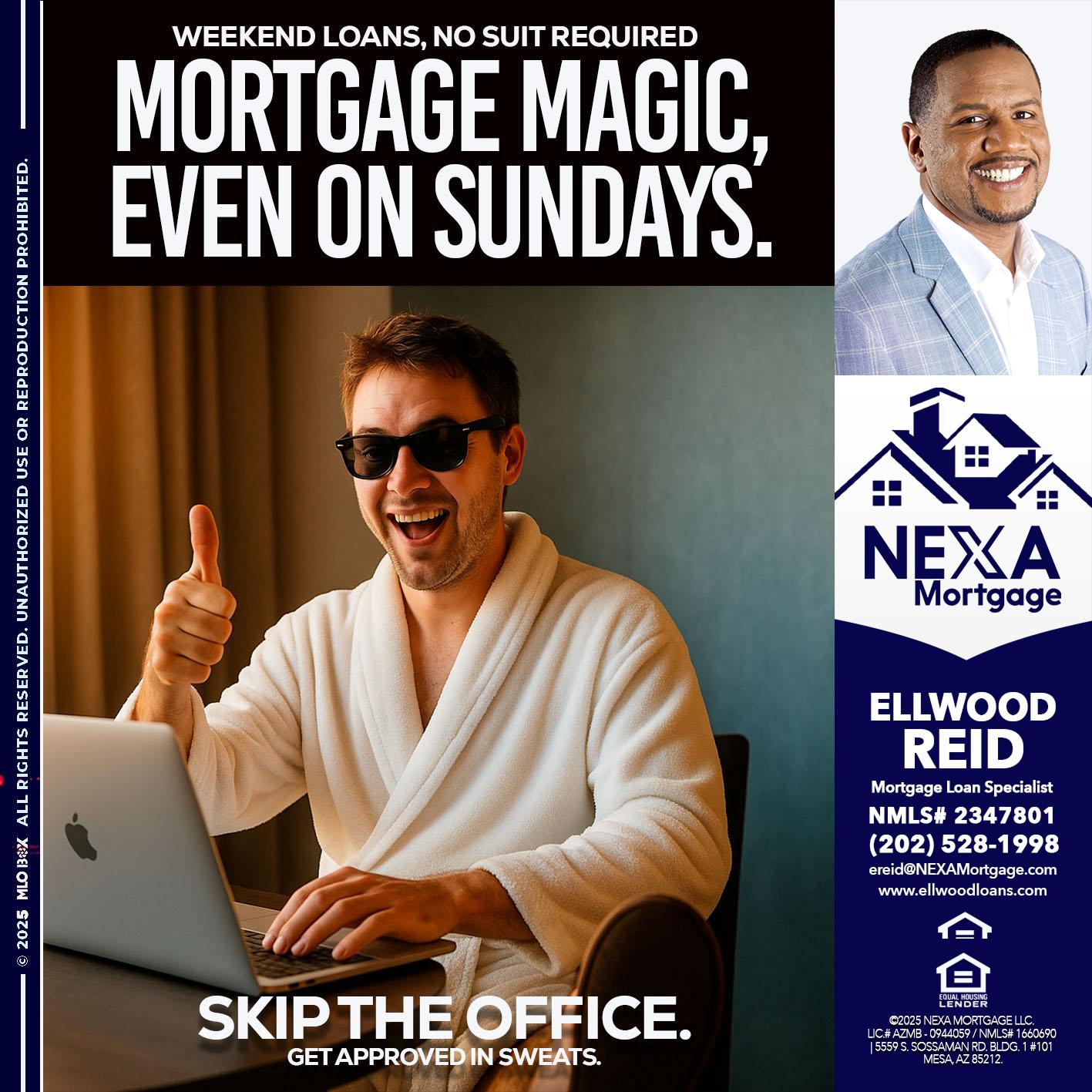 MORTGAGE MAGICS - Ellwood Reid -Mortgage Loan specialist