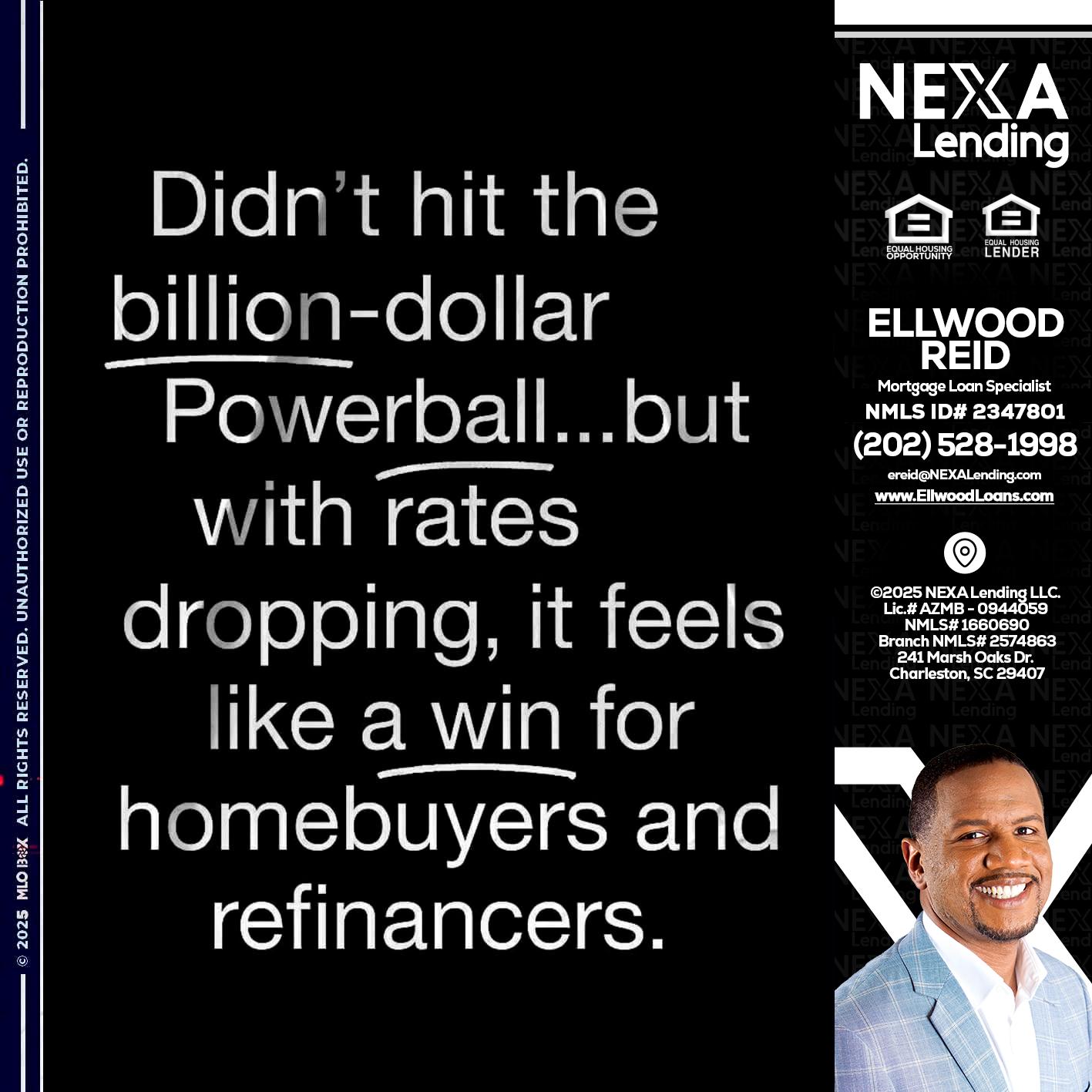 DIDNT HIT - Ellwood Reid -Mortgage Loan specialist