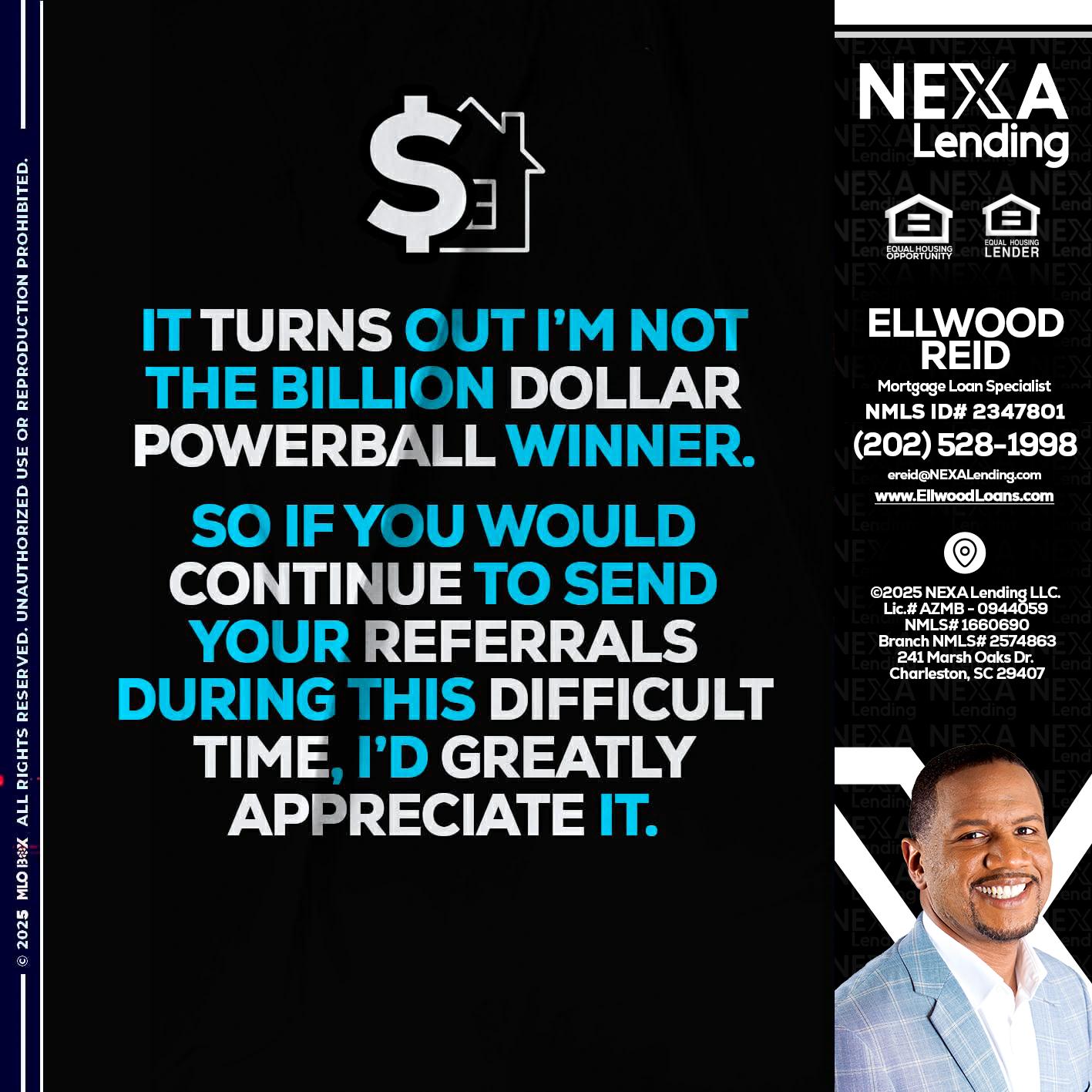 IT TURNS - Ellwood Reid -Mortgage Loan specialist