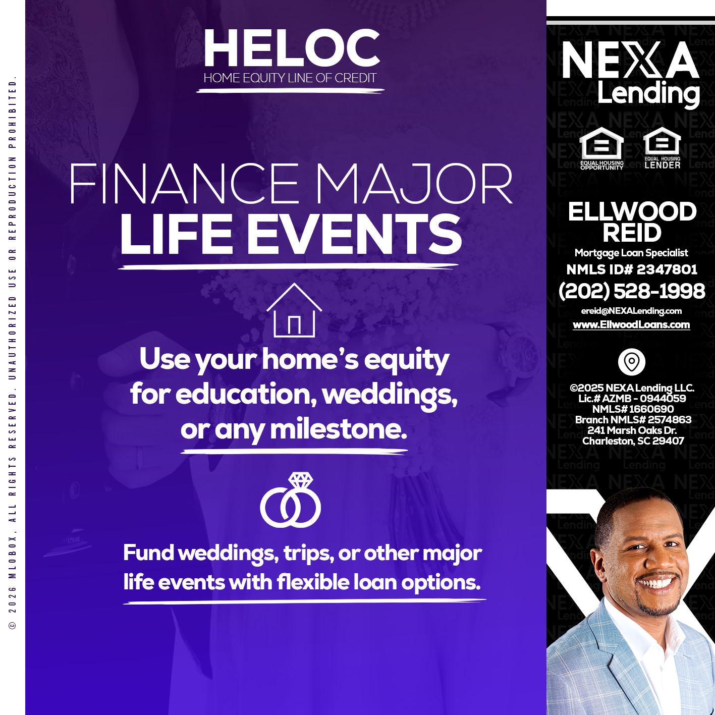 HELOC - Ellwood Reid -Mortgage Loan specialist