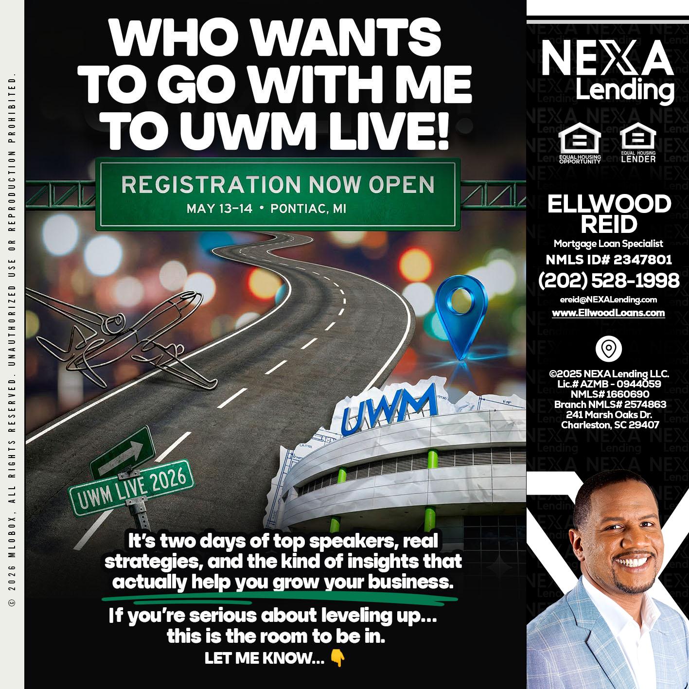 WHO WANTS - Ellwood Reid -Mortgage Loan specialist