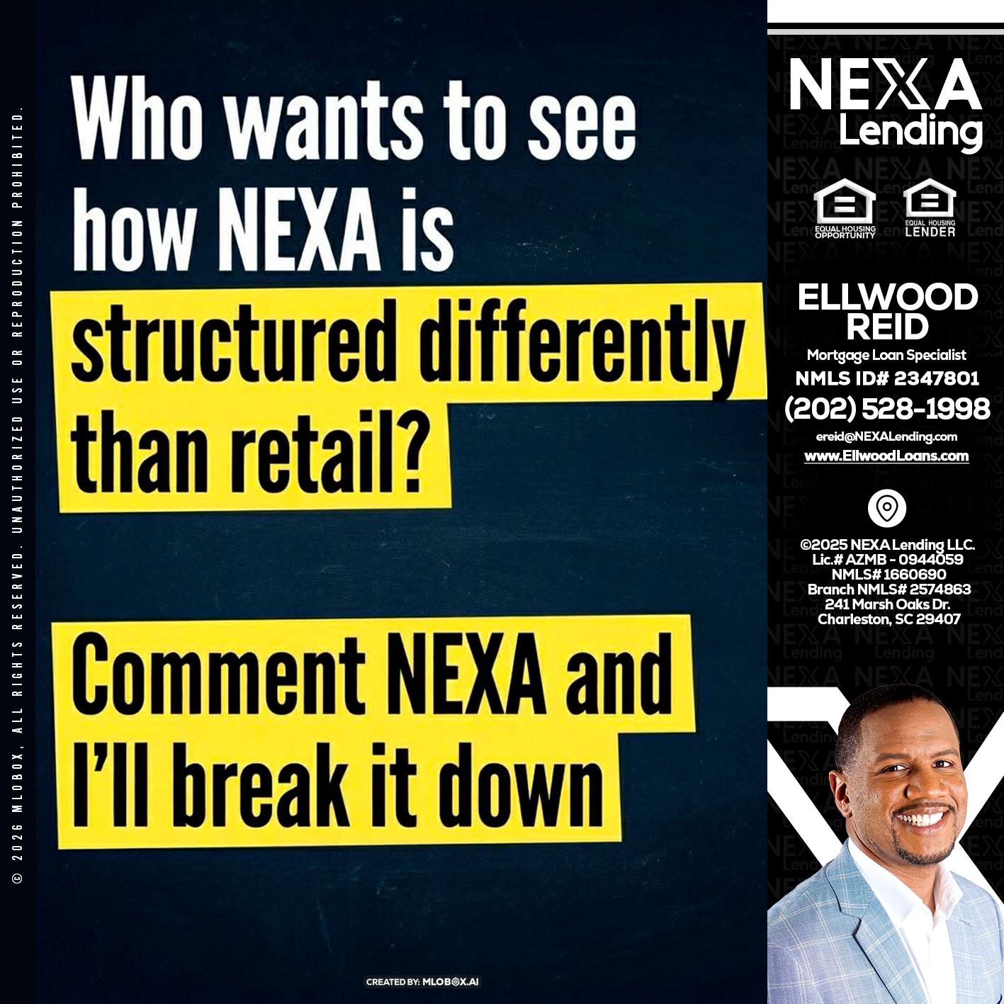 who want to see - Ellwood Reid -Mortgage Loan specialist