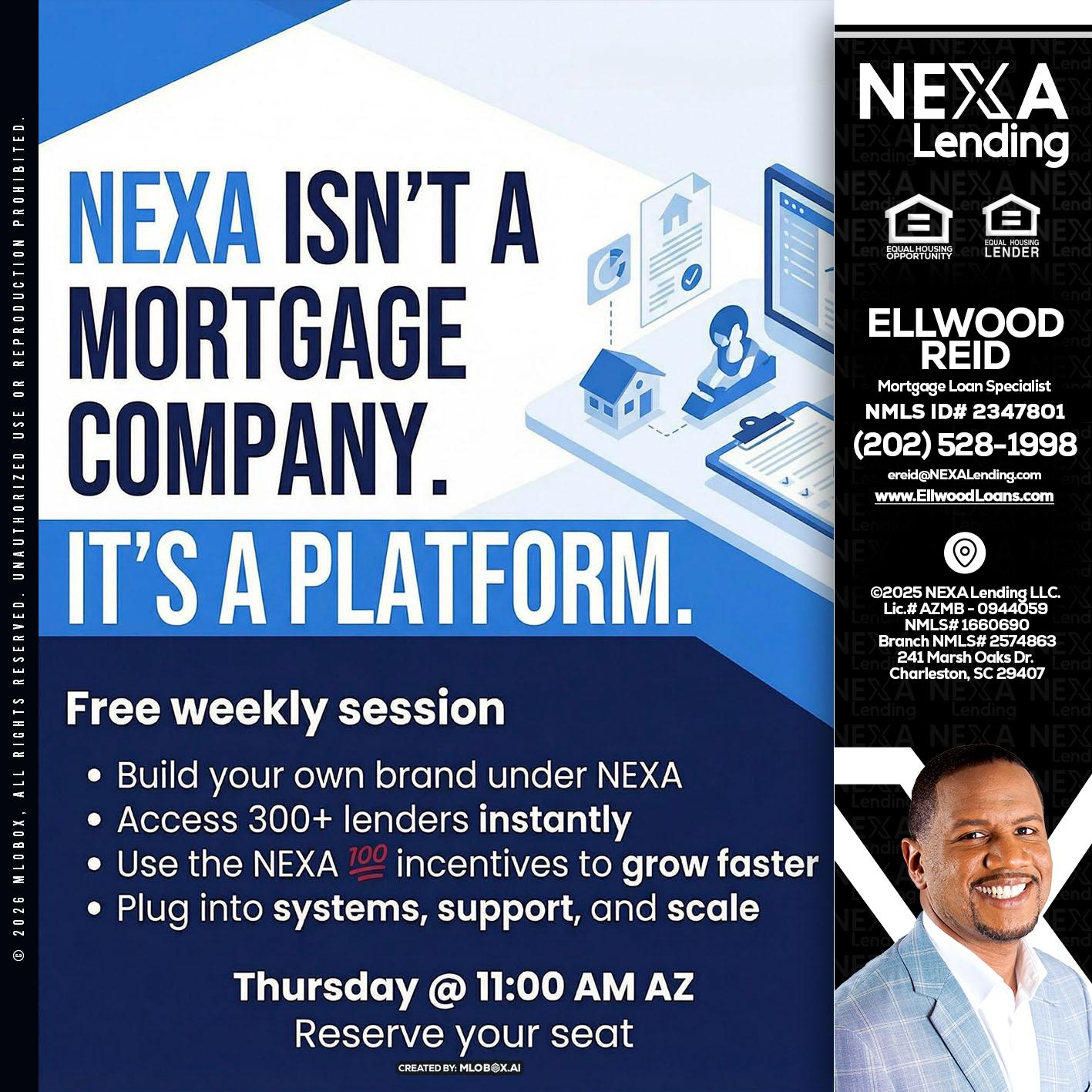 NEXA ISNT - Ellwood Reid -Mortgage Loan specialist