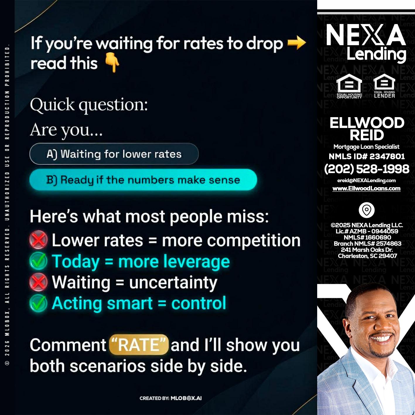 IF YOU ARE - Ellwood Reid -Mortgage Loan specialist