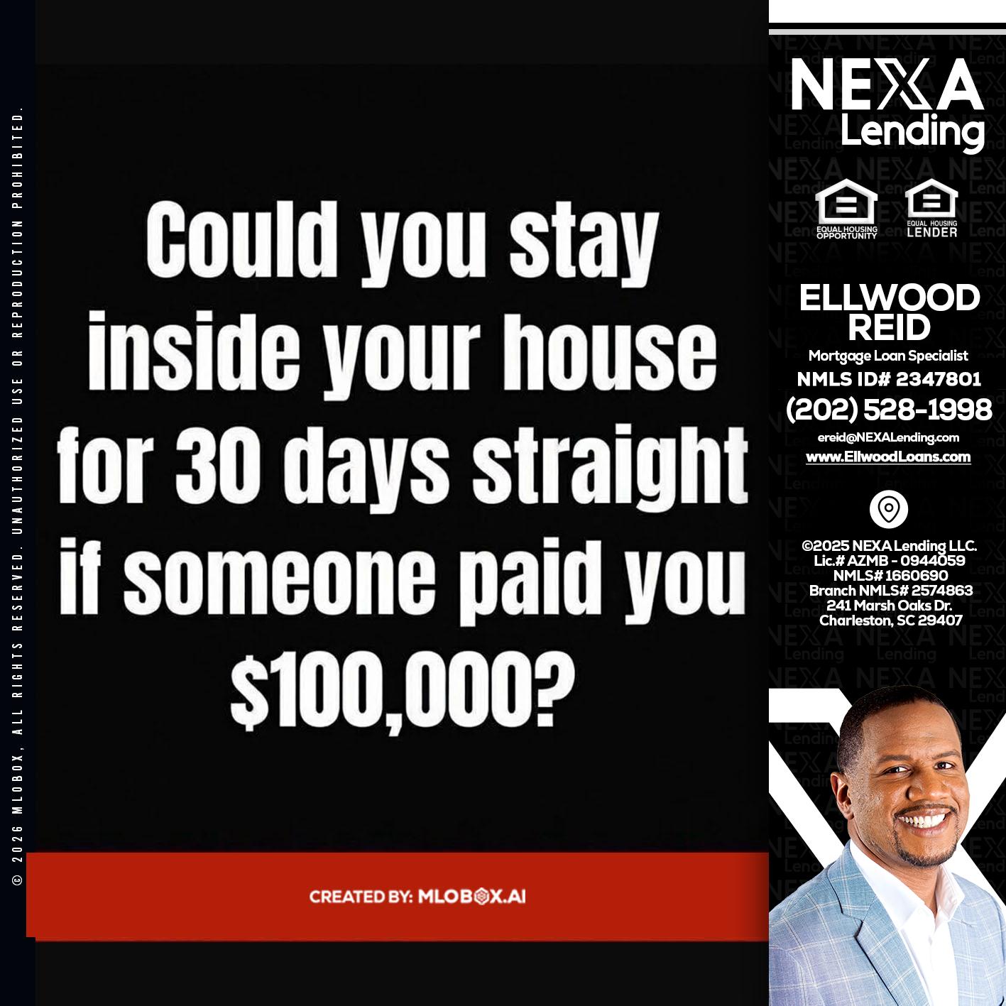 COULD YOU STAY - Ellwood Reid -Mortgage Loan specialist