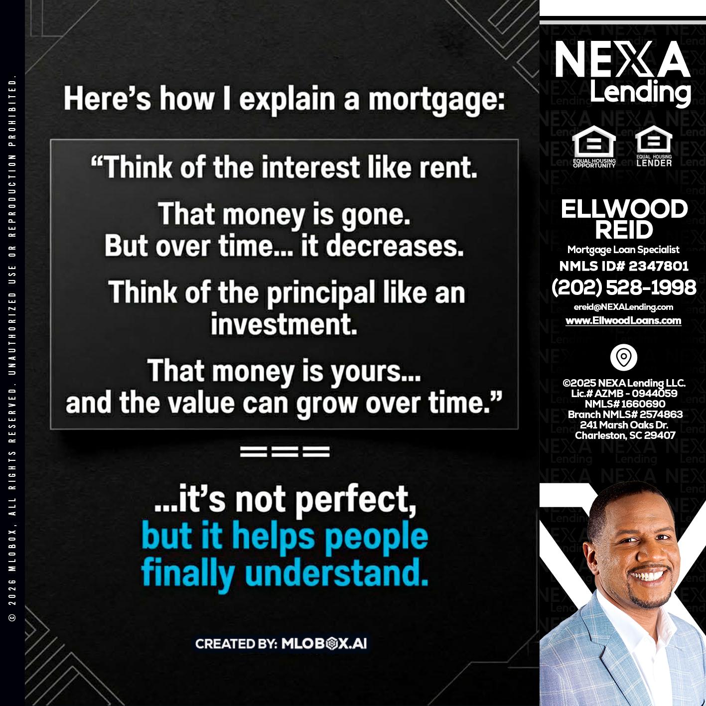 HERES NOW - Ellwood Reid -Mortgage Loan specialist