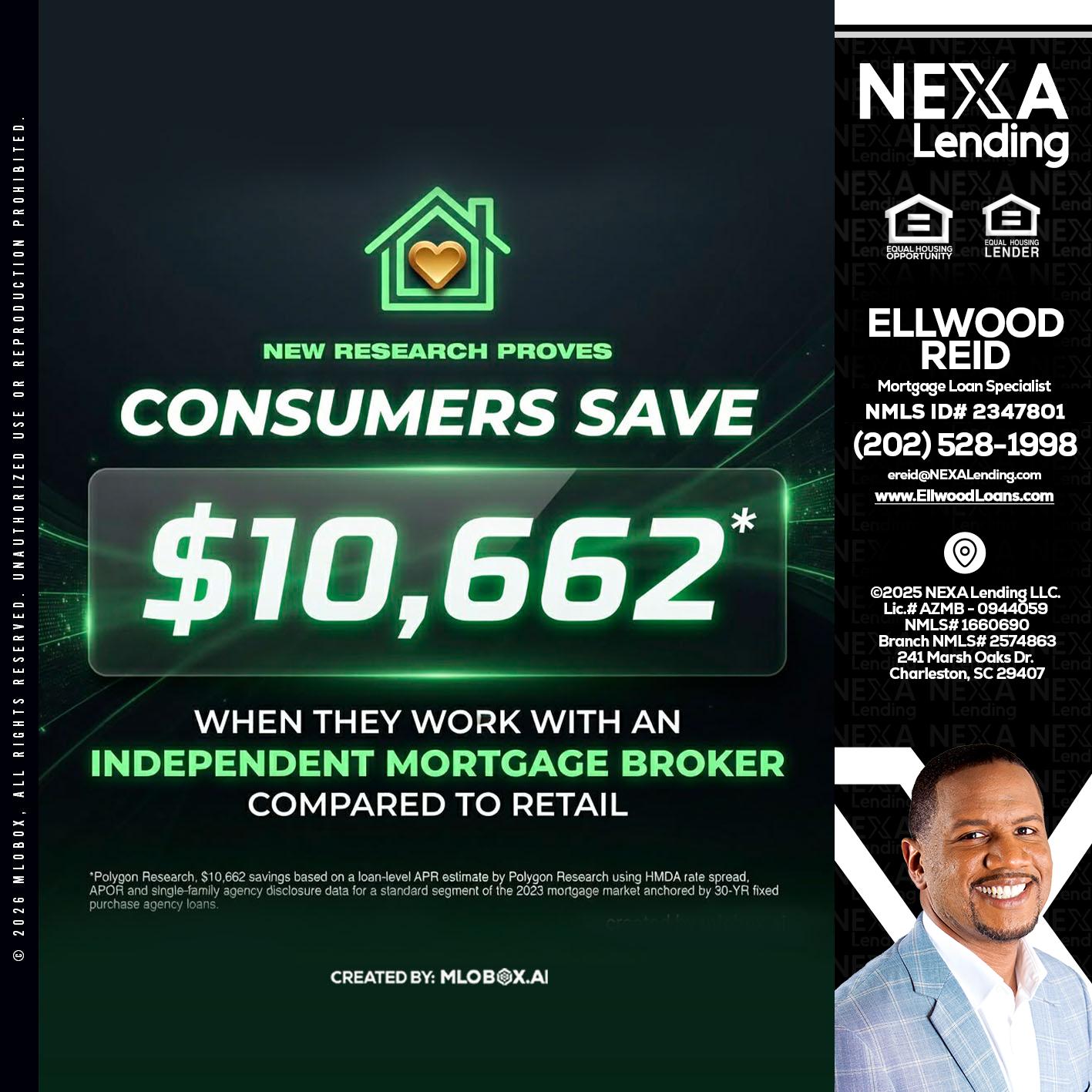 10,662 - Ellwood Reid -Mortgage Loan specialist