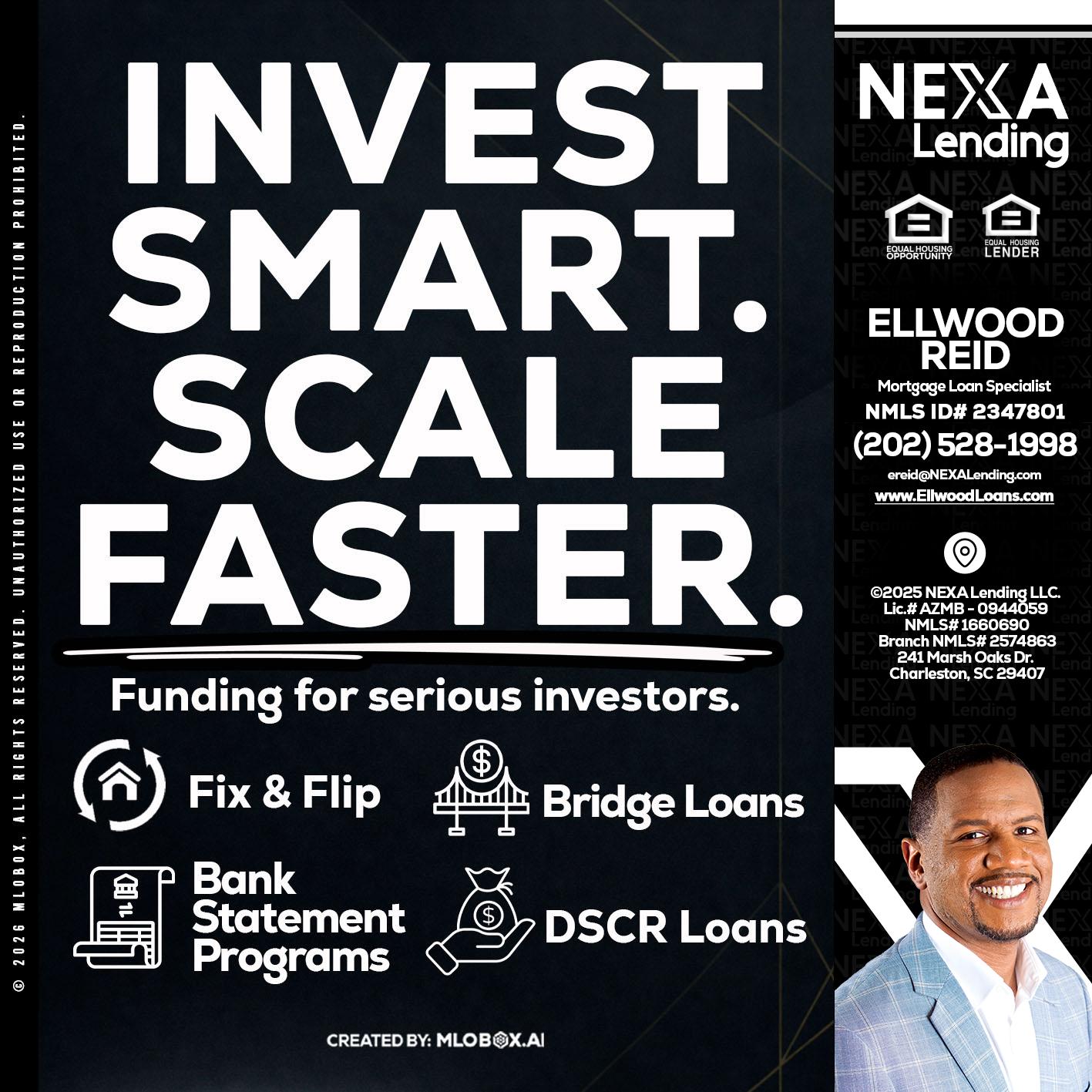 INVEST SMART - Ellwood Reid -Mortgage Loan specialist