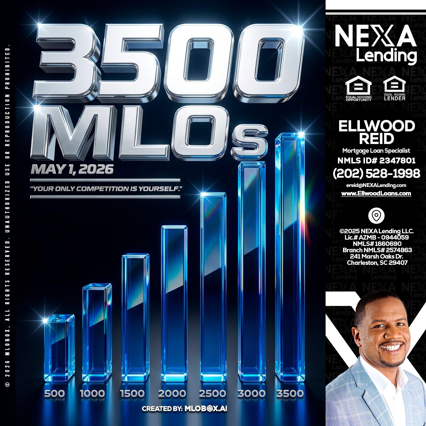 3500 MLOs - Ellwood Reid -Mortgage Loan specialist