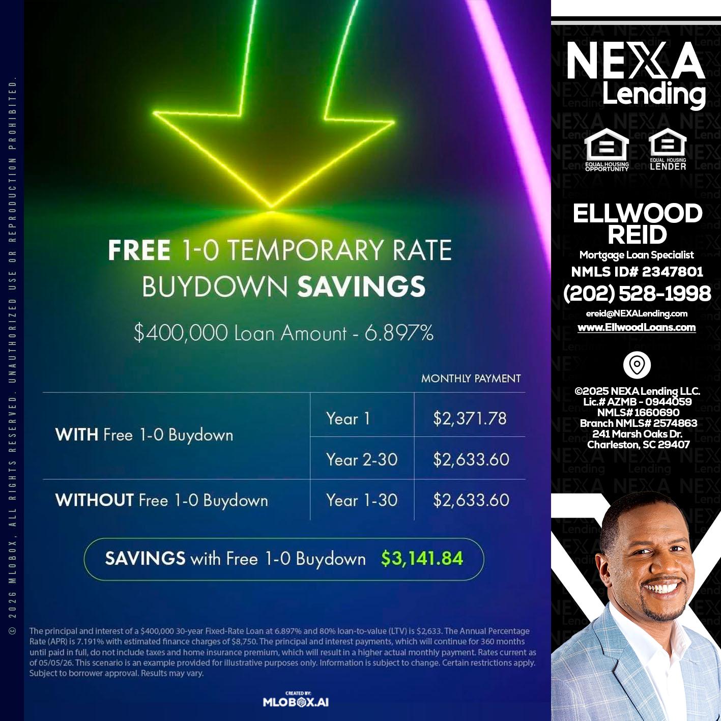 BUYDOWN - Ellwood Reid -Mortgage Loan specialist