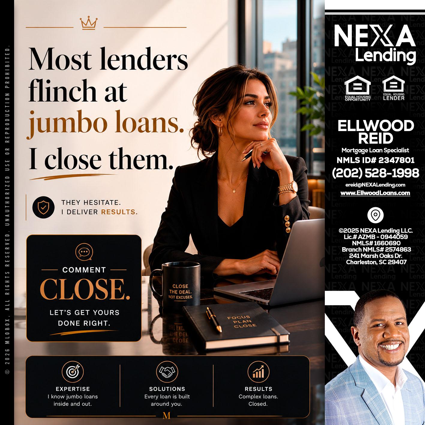 most lenders - Ellwood Reid -Mortgage Loan specialist