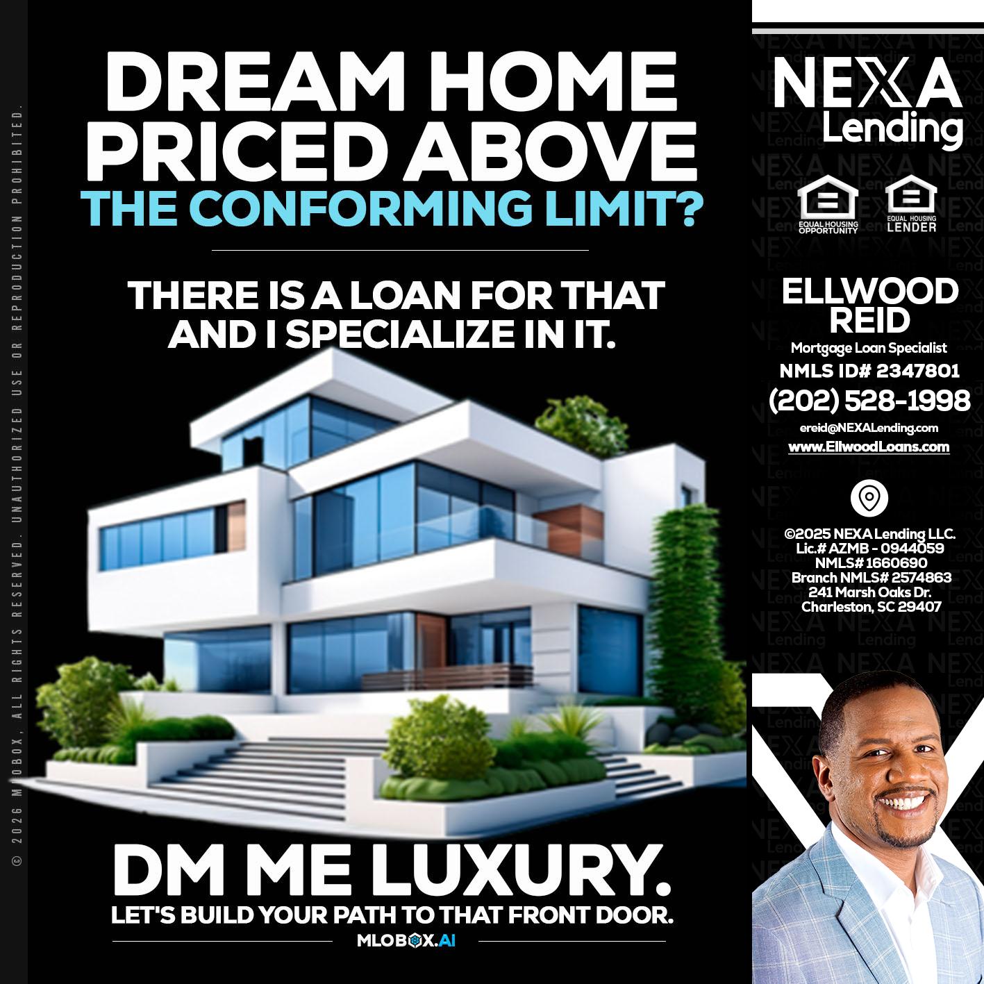 DREAM HOME - Ellwood Reid -Mortgage Loan specialist