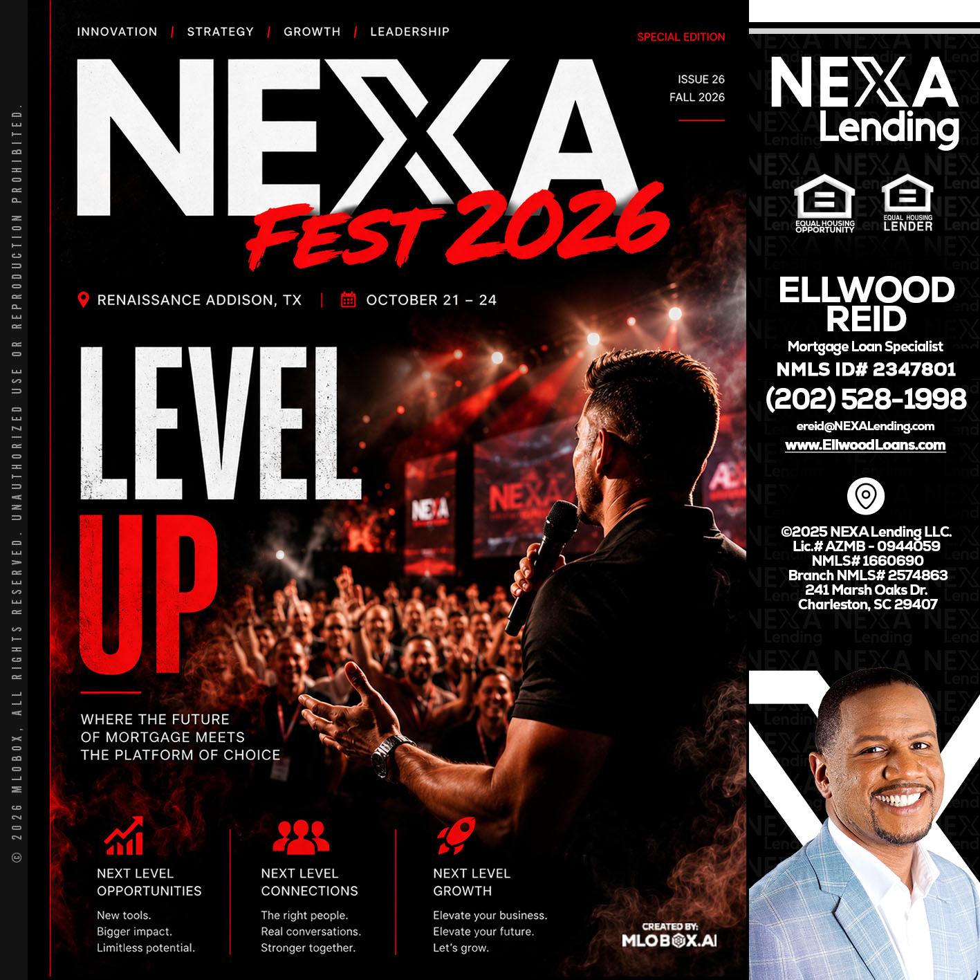 NEXA FEST 2026 - Ellwood Reid -Mortgage Loan specialist