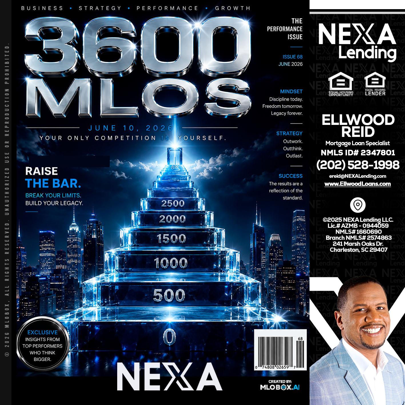 3600 MLOs - Ellwood Reid -Mortgage Loan specialist