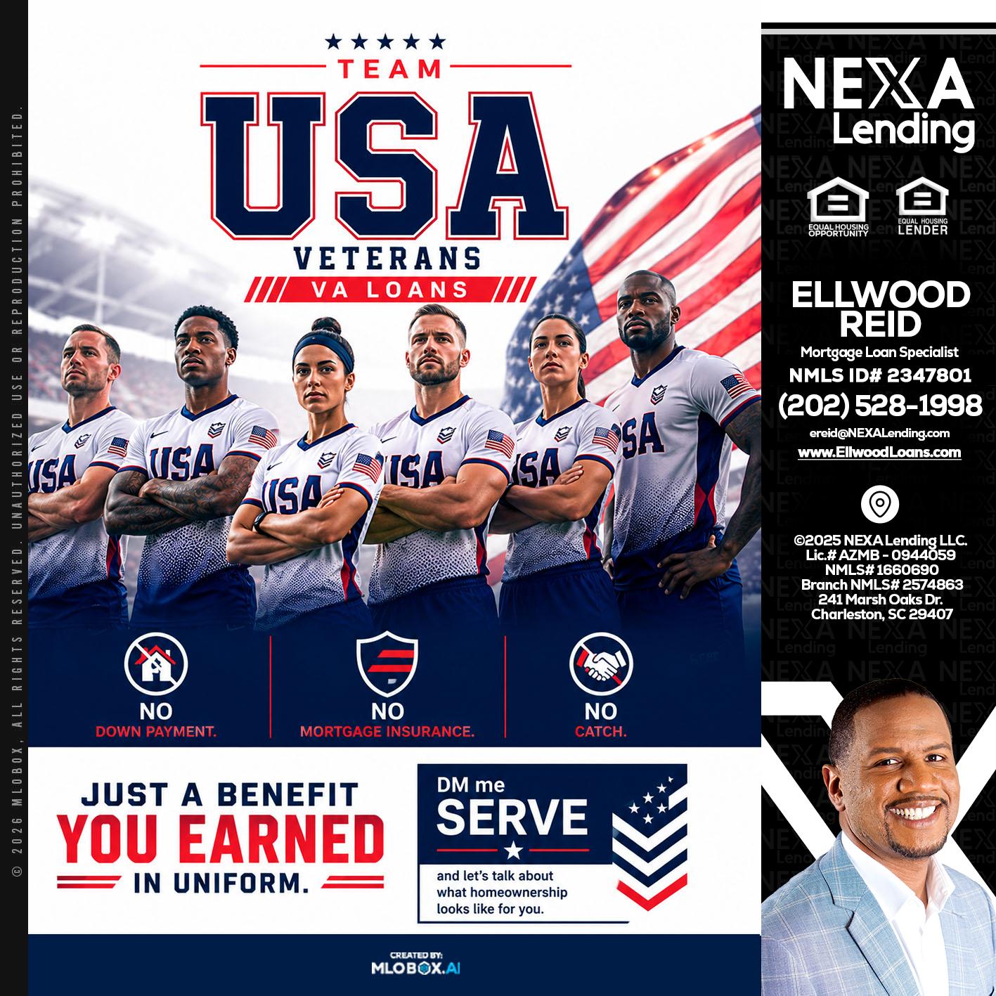 USA TEAM - Ellwood Reid -Mortgage Loan specialist