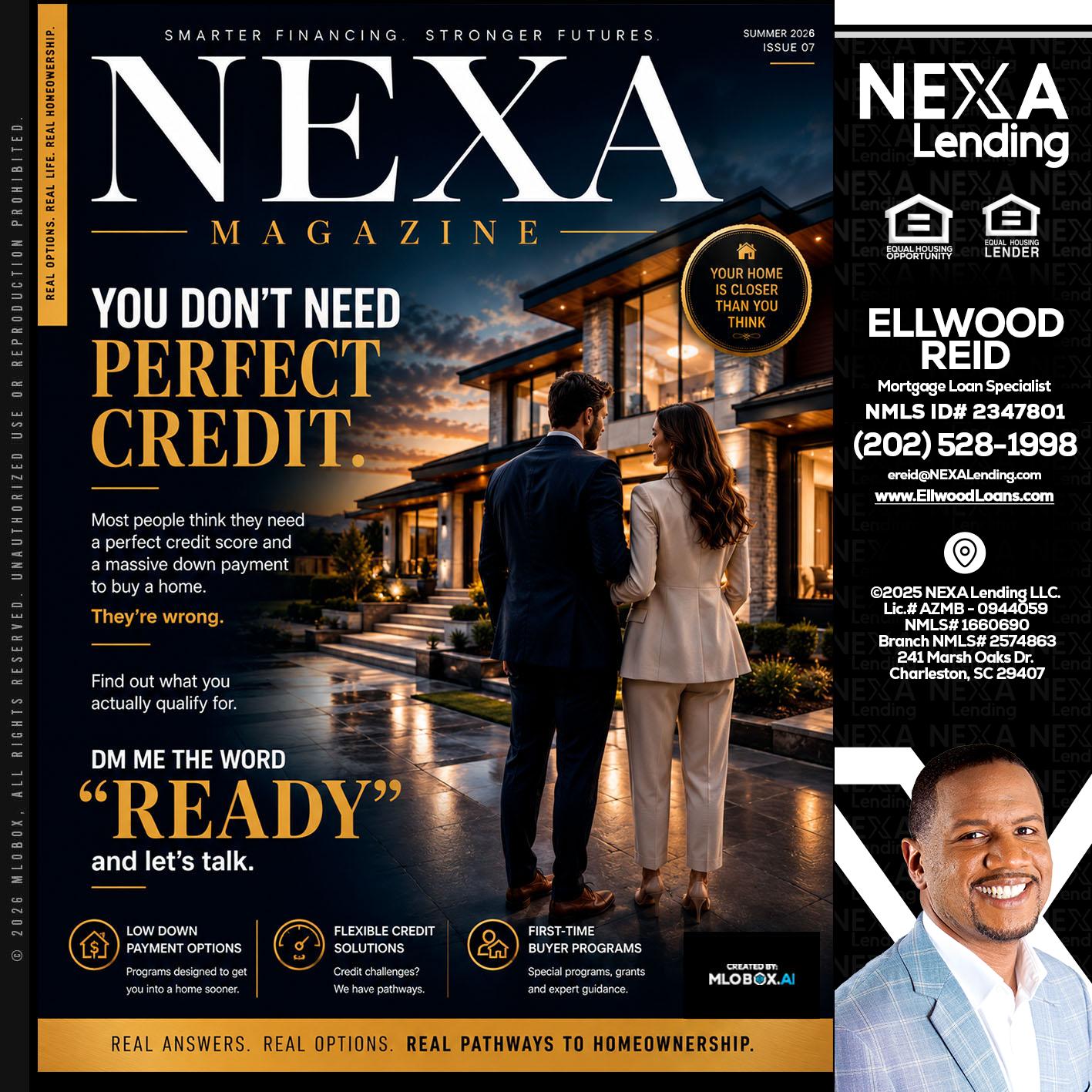 NEXA MAGAZINE - Ellwood Reid -Mortgage Loan specialist