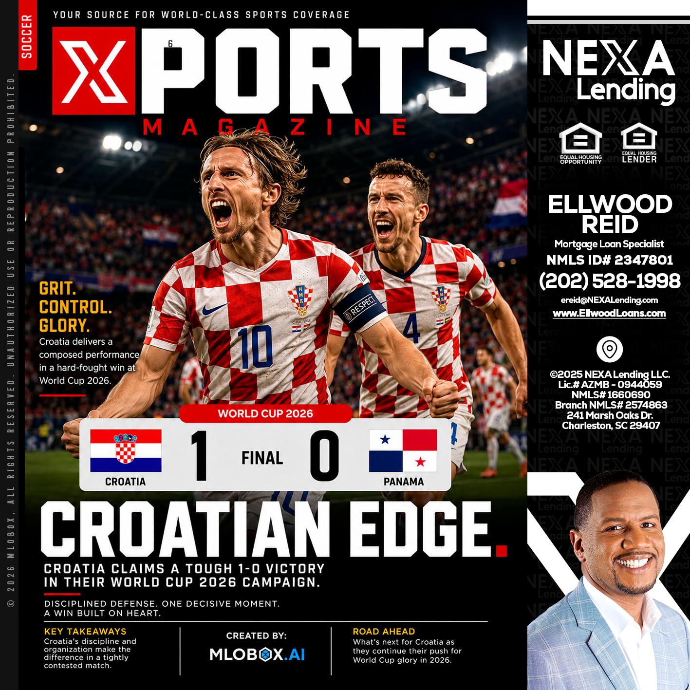 CROATIA 1-0 PANAMA - Ellwood Reid -Mortgage Loan specialist