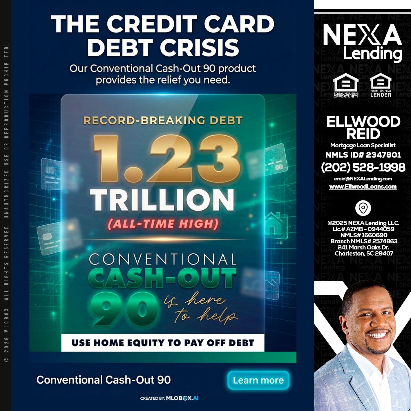 THE CREDIT CARD - Ellwood Reid -Mortgage Loan specialist
