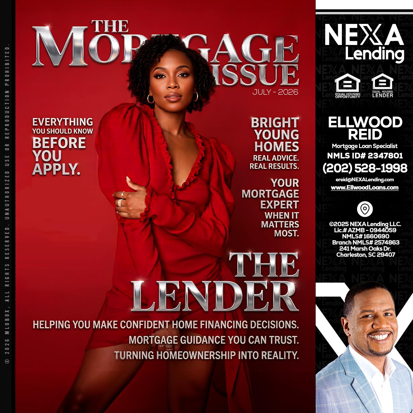 THE MORTGAGE ISSUE JULY - Ellwood Reid -Mortgage Loan specialist