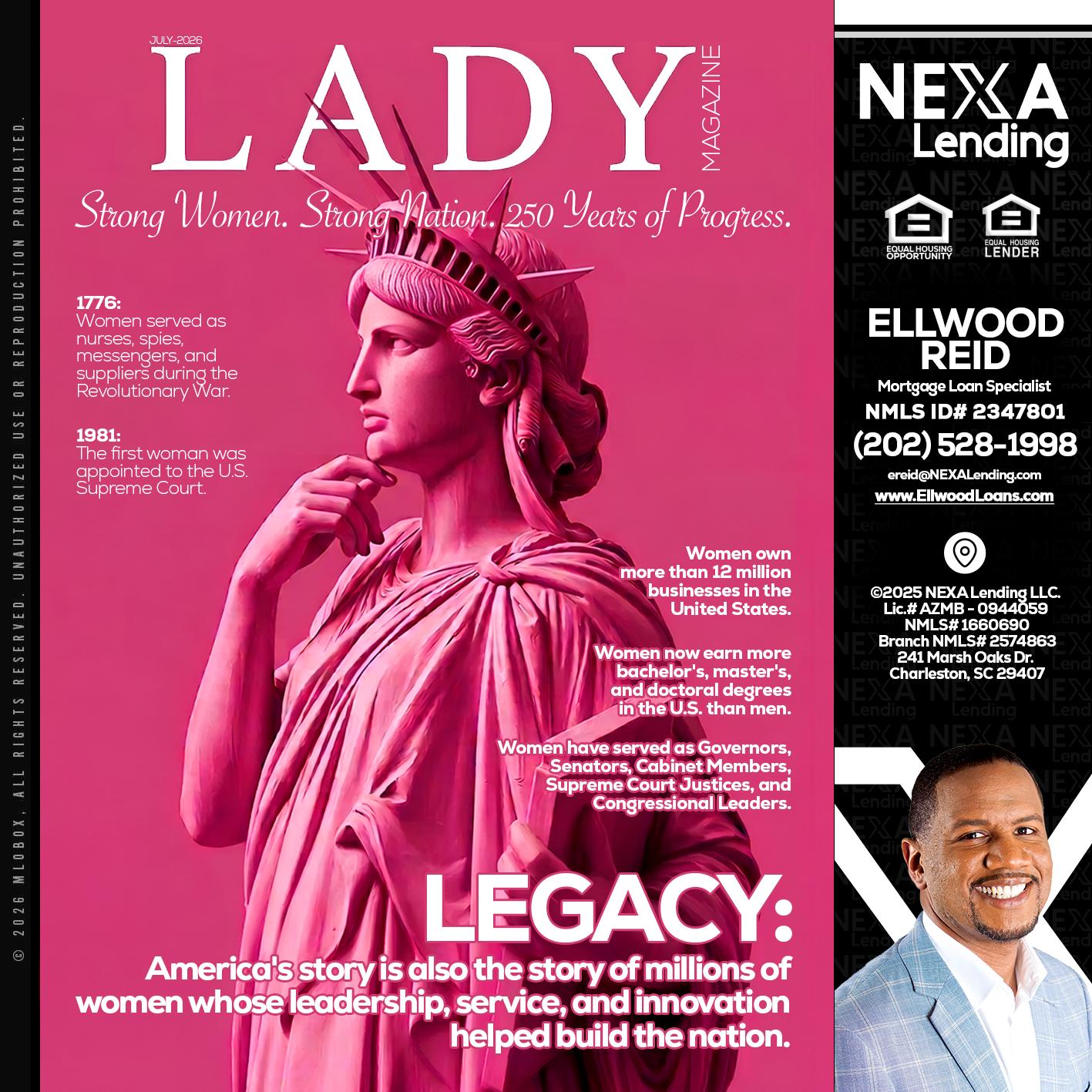 LADY LIBERTY! - Ellwood Reid -Mortgage Loan specialist