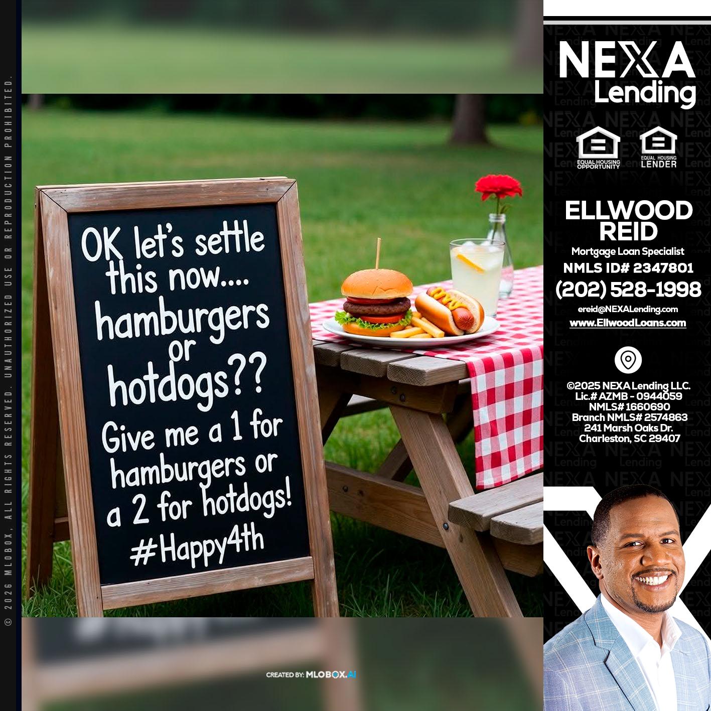 let settle this - Ellwood Reid -Mortgage Loan specialist