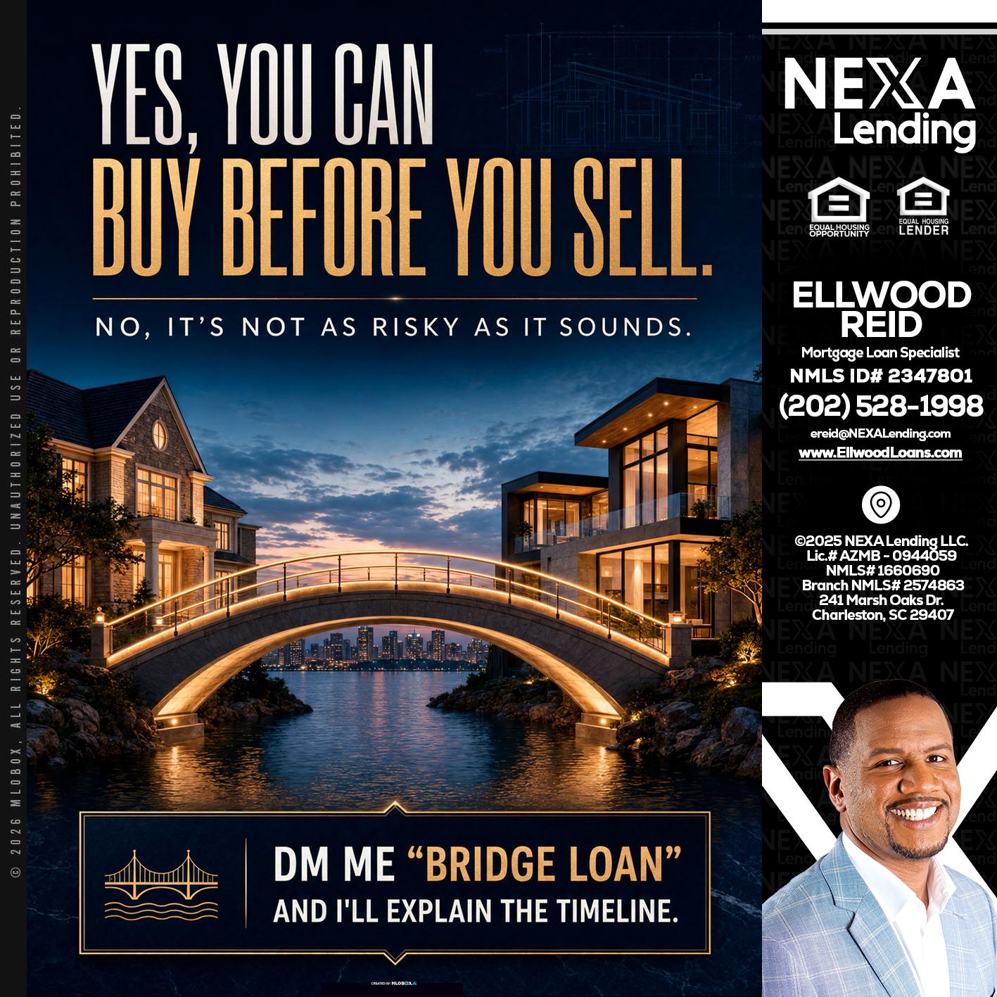 YES, YOU CAN - Ellwood Reid -Mortgage Loan specialist